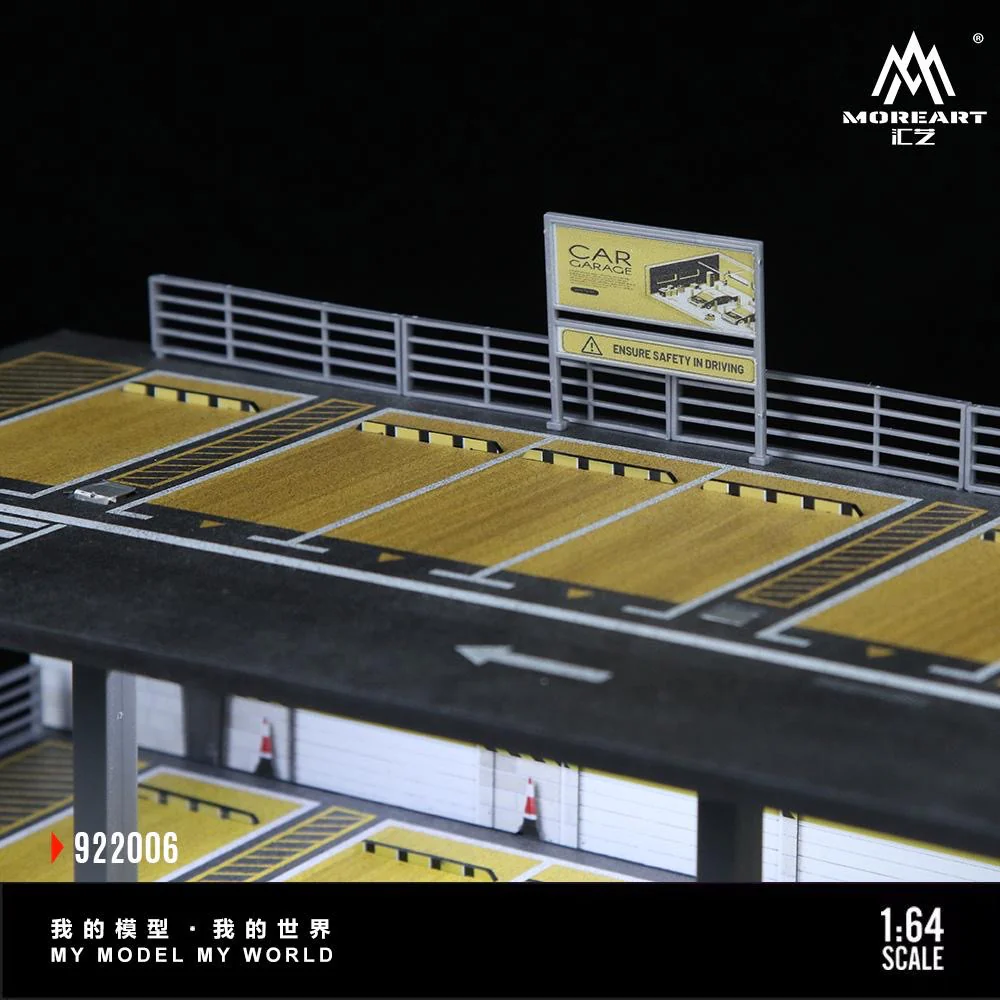 More Art Diorama American Steel Frame Garage - Image 4