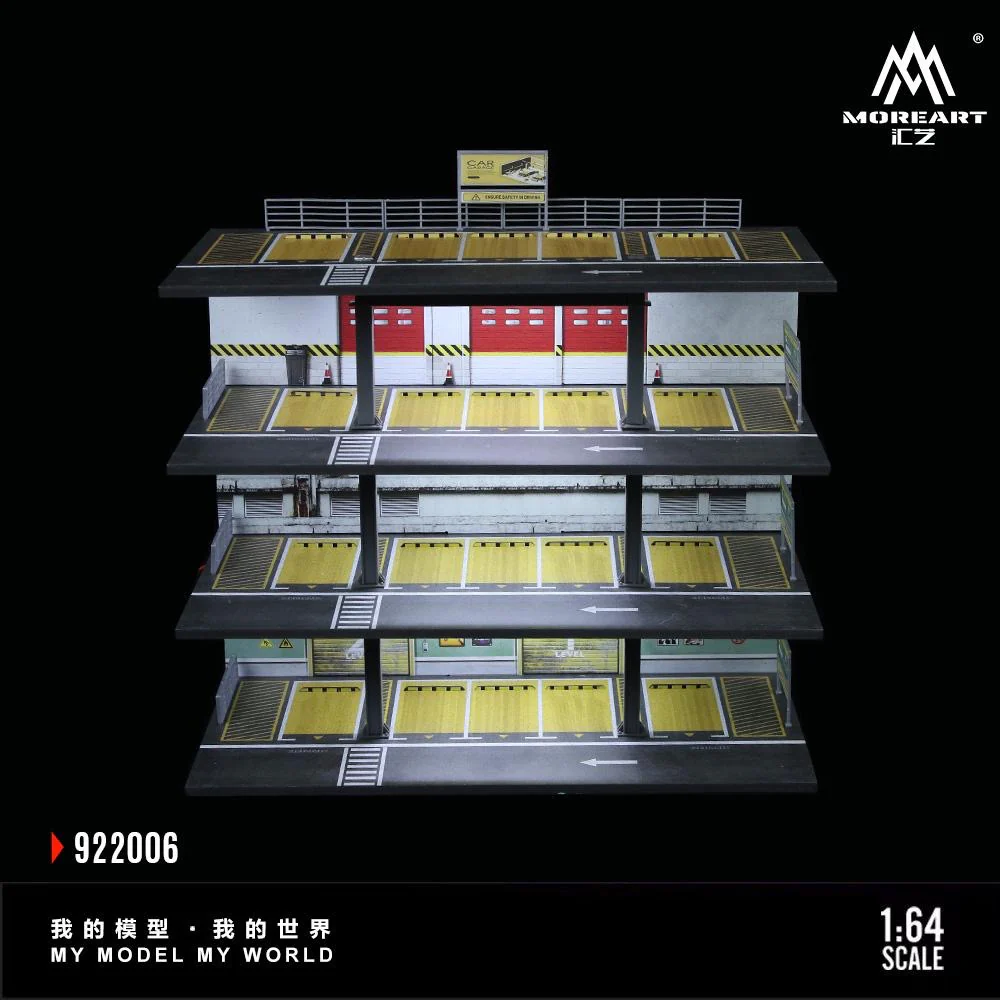 More Art Diorama American Steel Frame Garage - Image 5