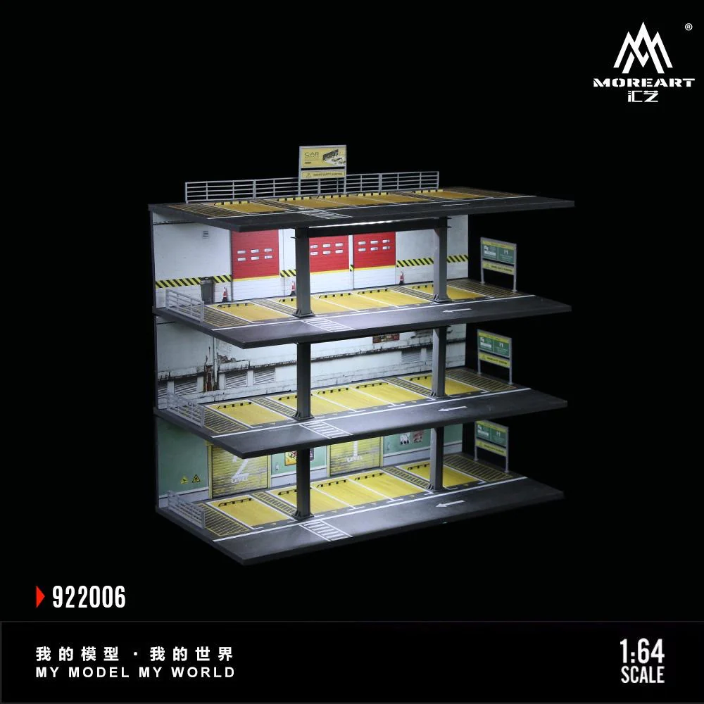 More Art Diorama American Steel Frame Garage - Image 6