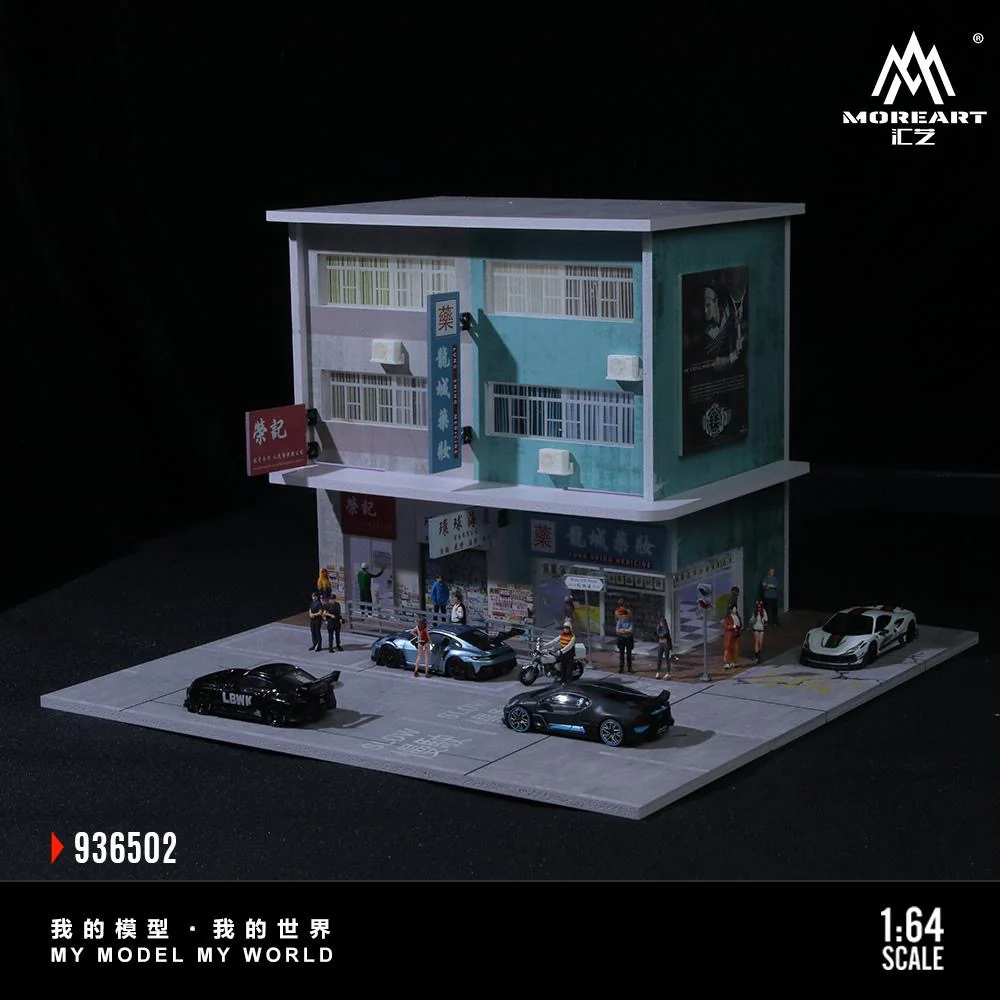 More Art Diorama Hong Kong Street Scene - Image 6