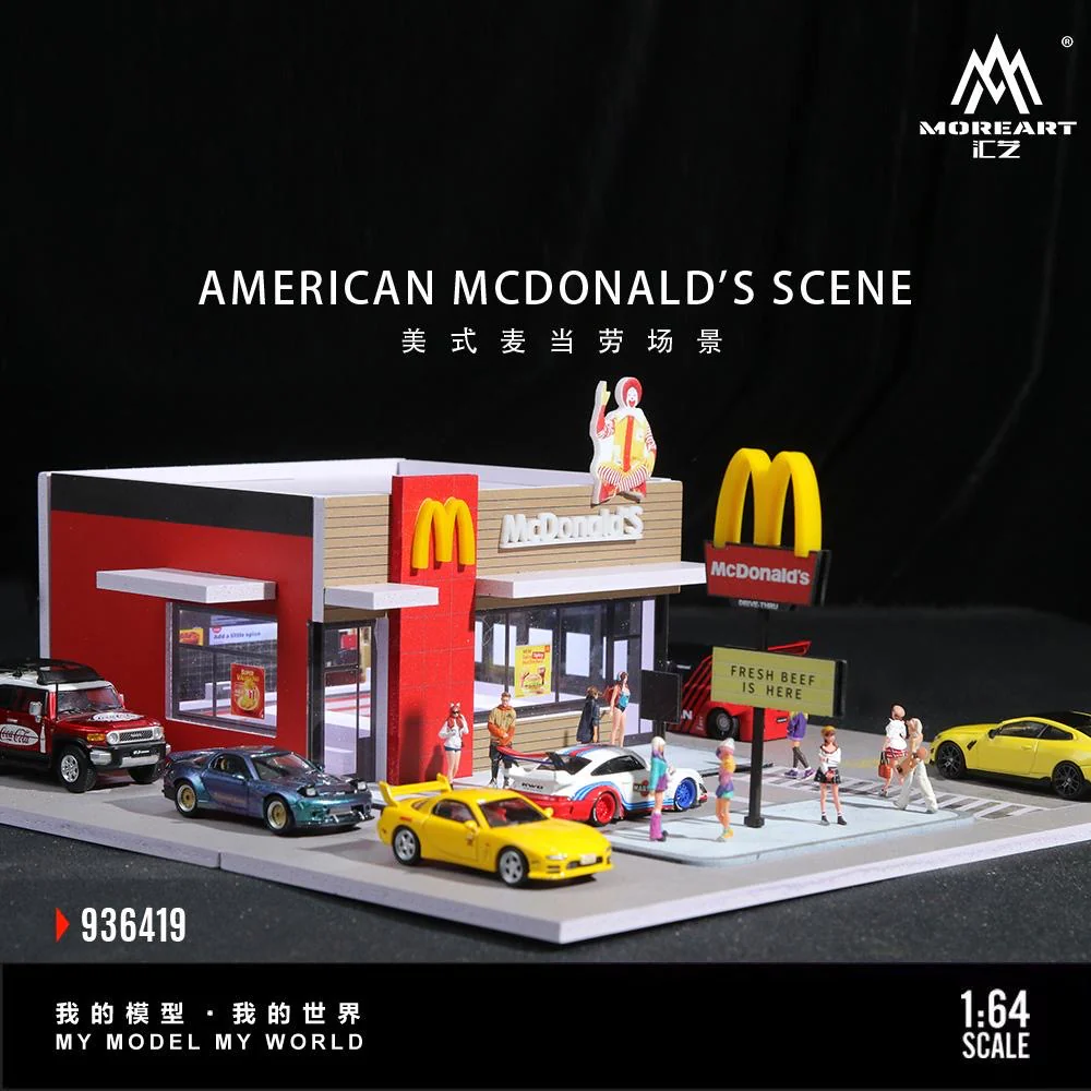 More Art Diorama McDonaldâs - Image 4