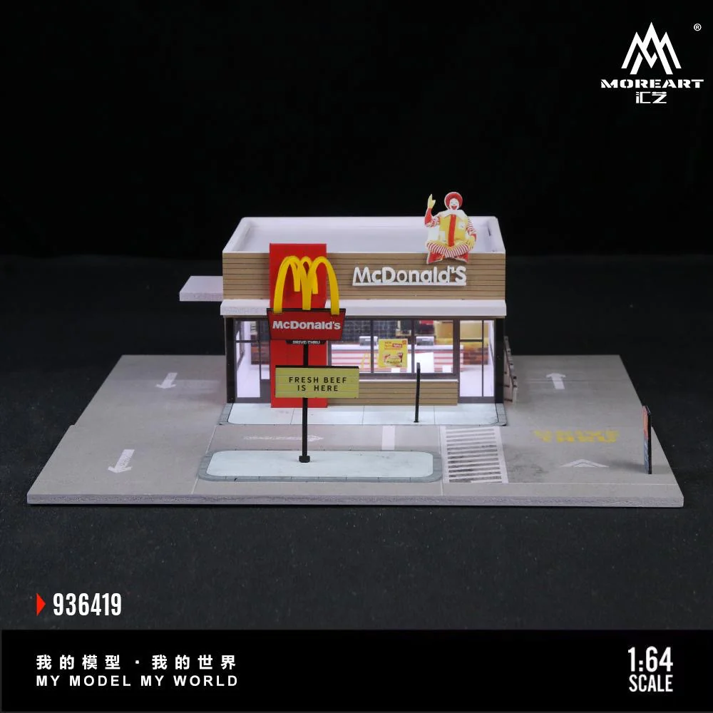 More Art Diorama McDonaldâs - Image 6
