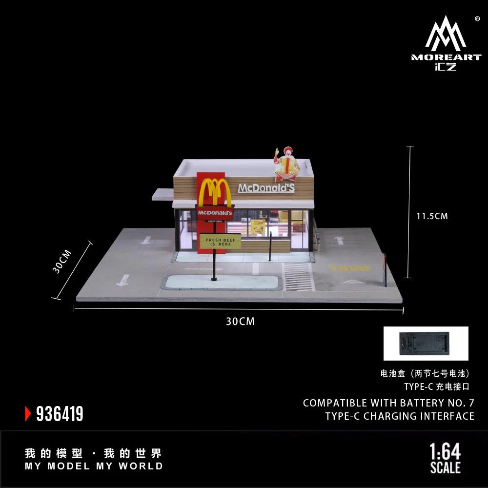 More Art Diorama McDonaldâs - Image 7