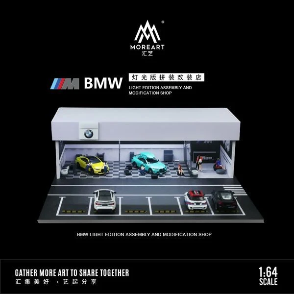 MoreArt Diorama BMW M Sport Modification Shop