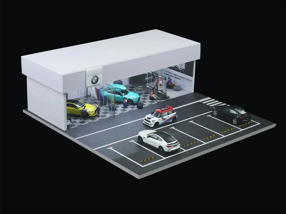 MoreArt Diorama BMW M Sport Modification Shop - Image 2