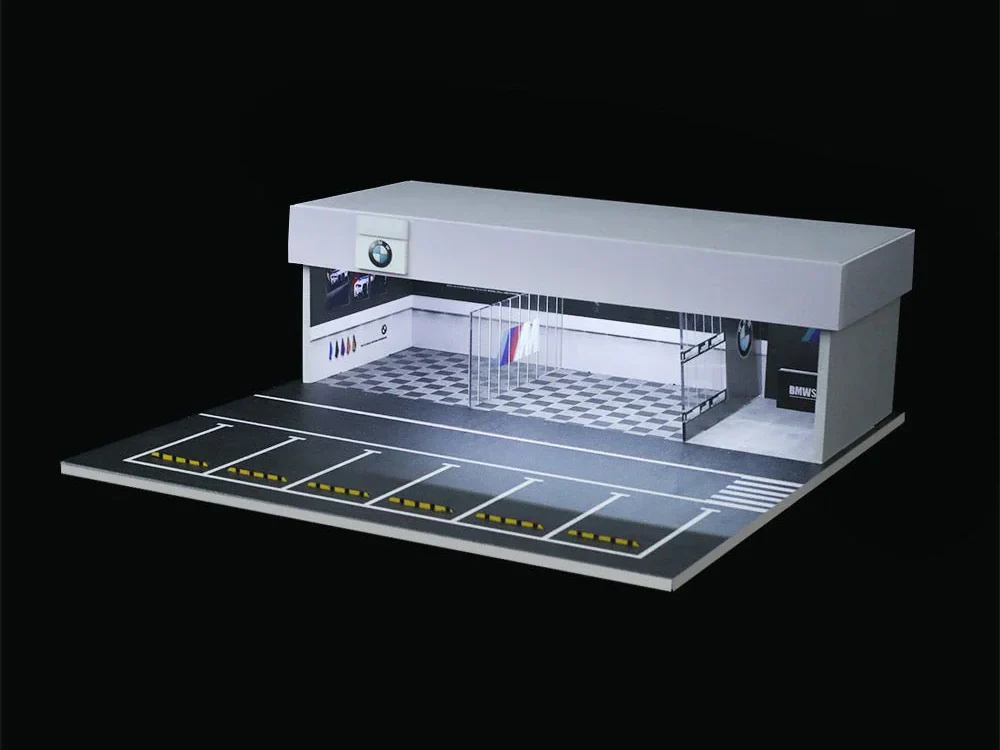 MoreArt Diorama BMW M Sport Modification Shop - Image 3