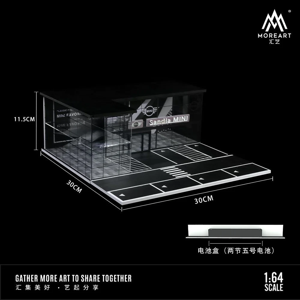 MoreArt Diorama BMW Mini Dealership Showroom - Image 3