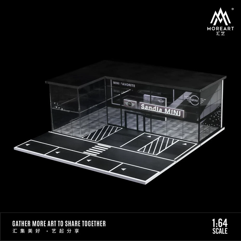 MoreArt Diorama BMW Mini Dealership Showroom - Image 4