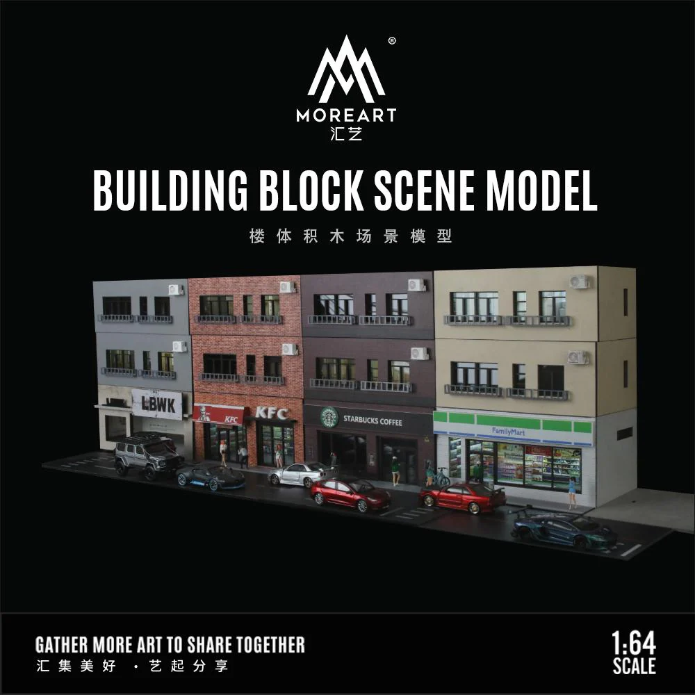 MoreArt Diorama Building Type B - Image 3