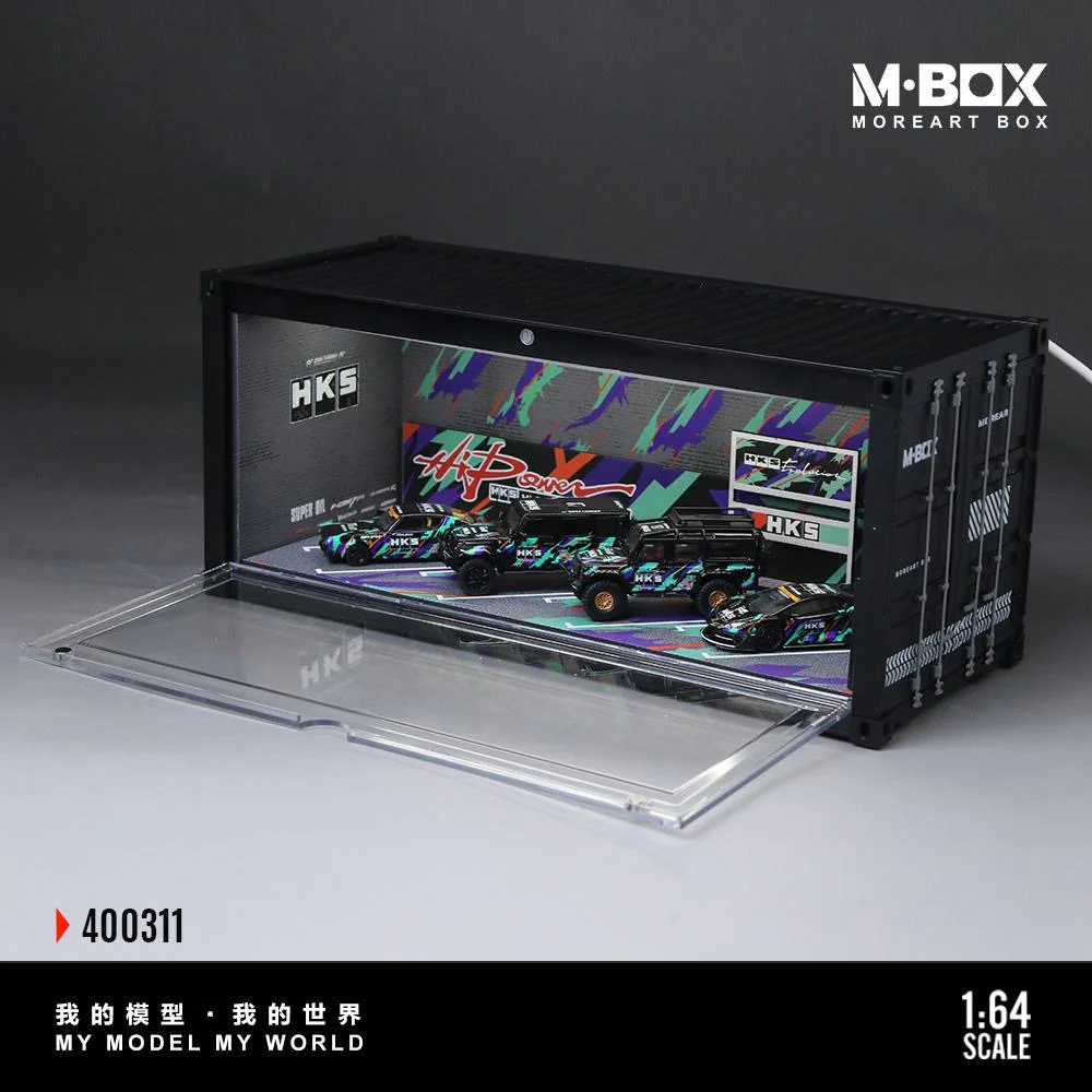 MoreArt Diorama HKS Shipping Container - Image 3