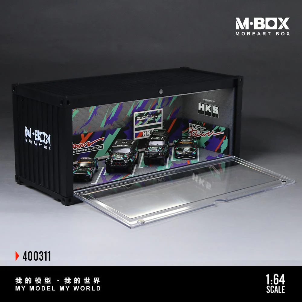 MoreArt Diorama HKS Shipping Container - Image 4