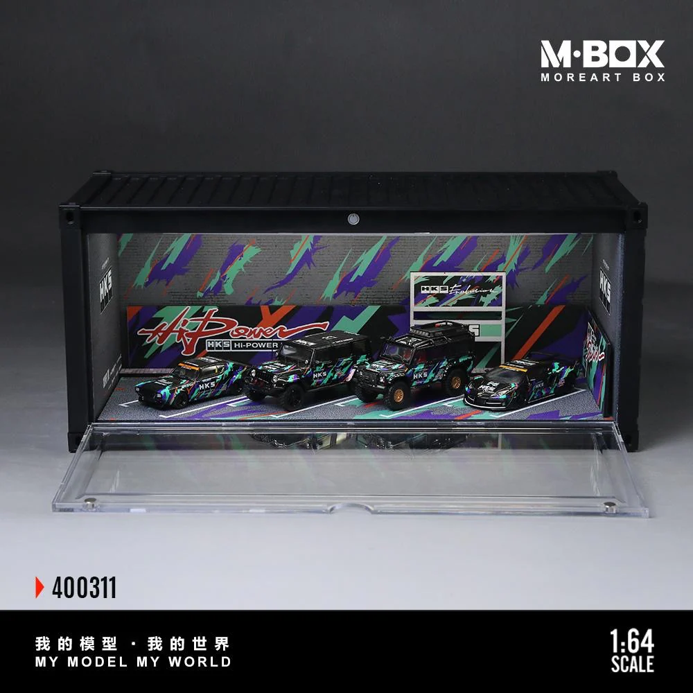 MoreArt Diorama HKS Shipping Container - Image 5