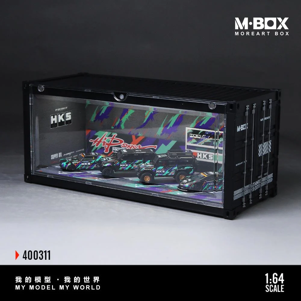 MoreArt Diorama HKS Shipping Container - Image 6