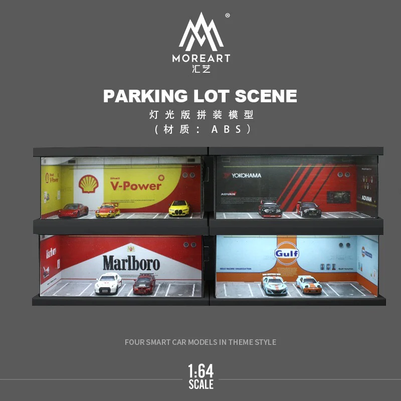 MoreArt Diorama Marlboro Parking Lot Scene - Image 3