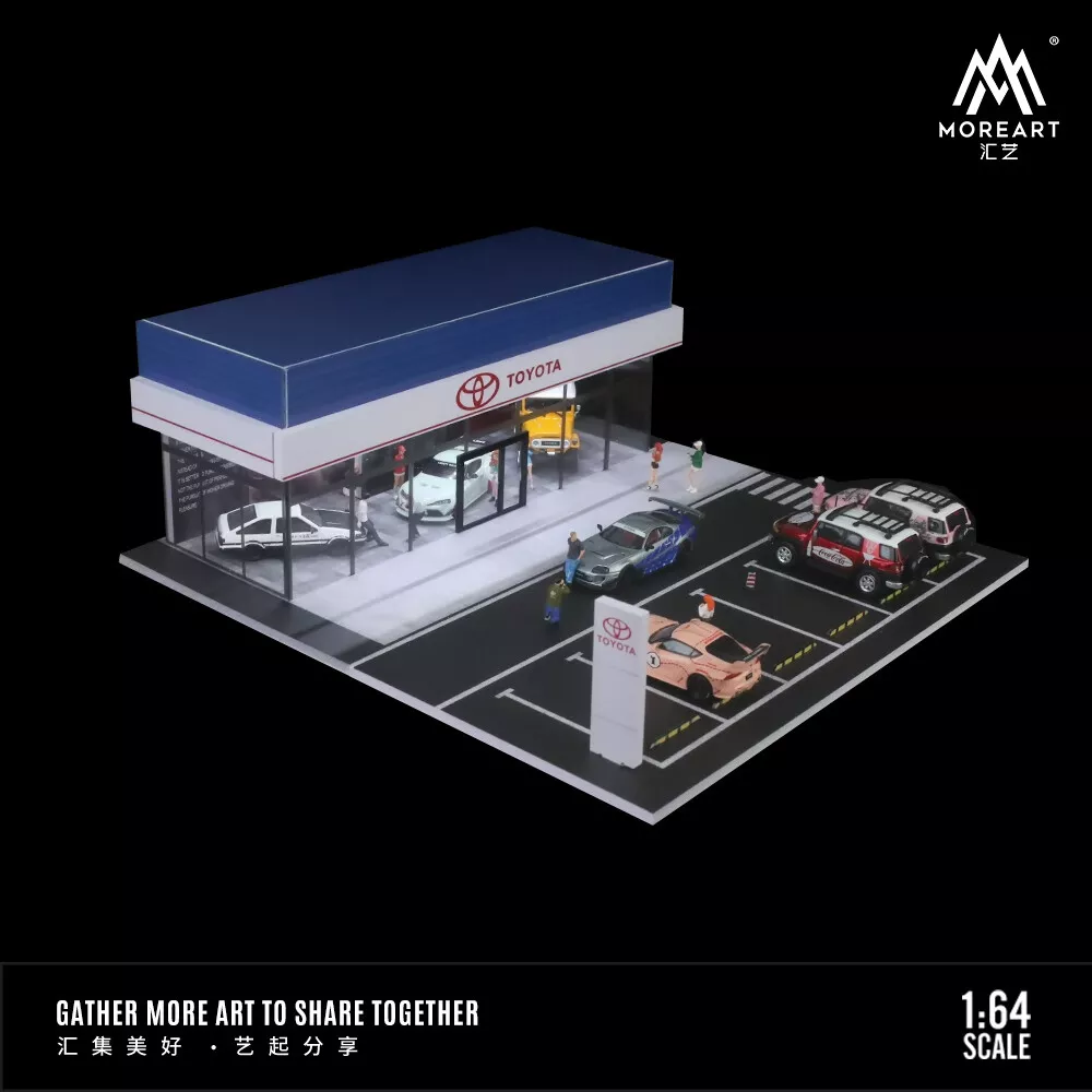 MoreArt Diorama Toyota Dealership Showroom - Image 2