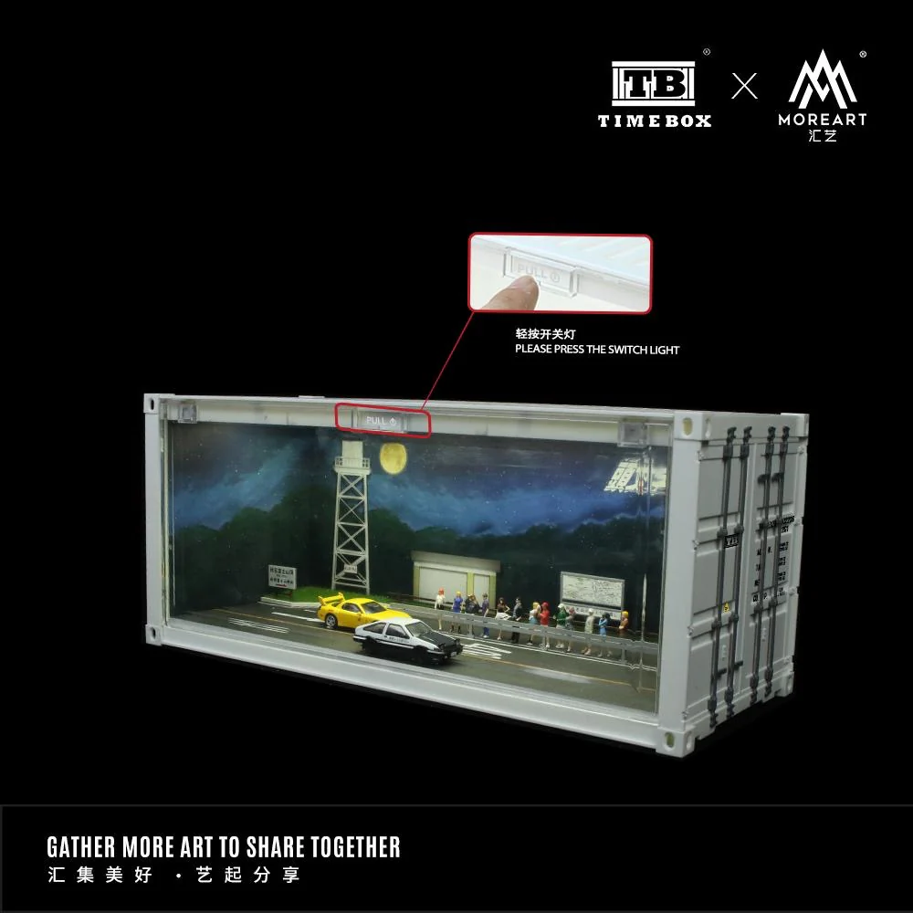 MoreArt x Time Box Diorama Initial D Container - Image 8