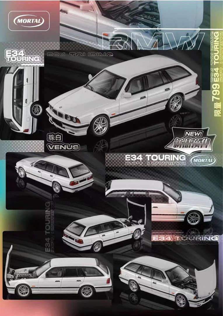 Mortal BMW E34 Touring White