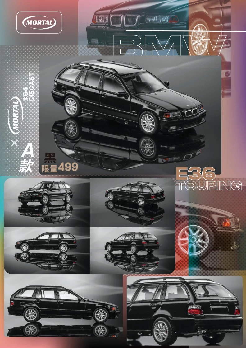 Mortal BMW E36 Touring Black