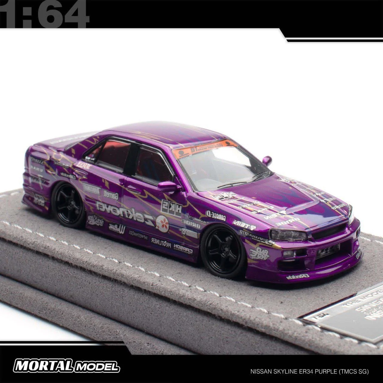 Mortal Model Singapore Event Exclusive Nissan Skyline ER34 Urus Pearl Purple - Image 2