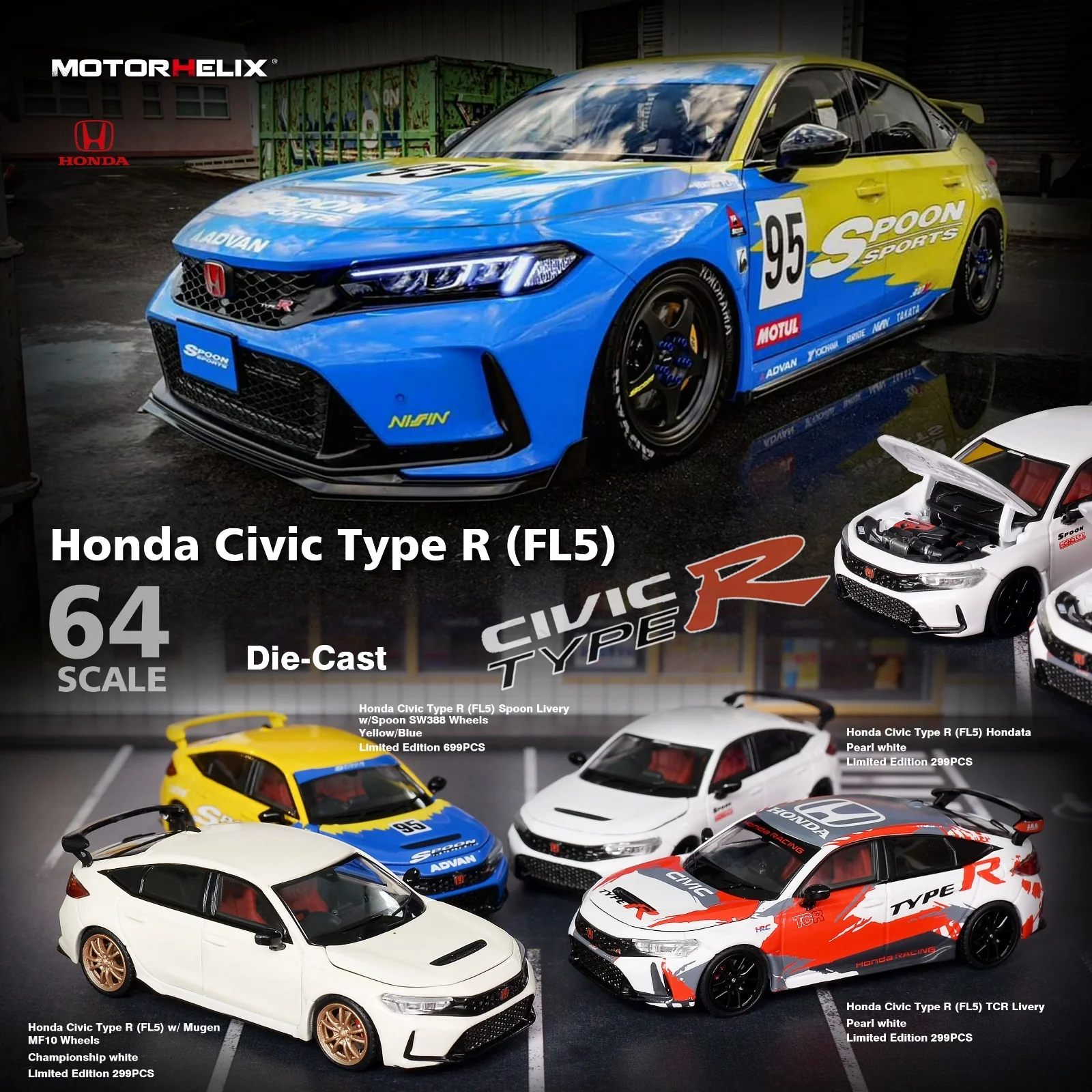 Motor Helix Honda Civic Type R FL5 Spoon Sports - Image 3