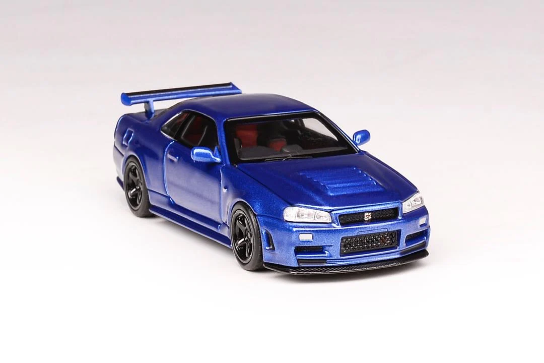 Motorhelix Nissan Skyline R34 GTR Z-Tune Bayside Blue - Image 3