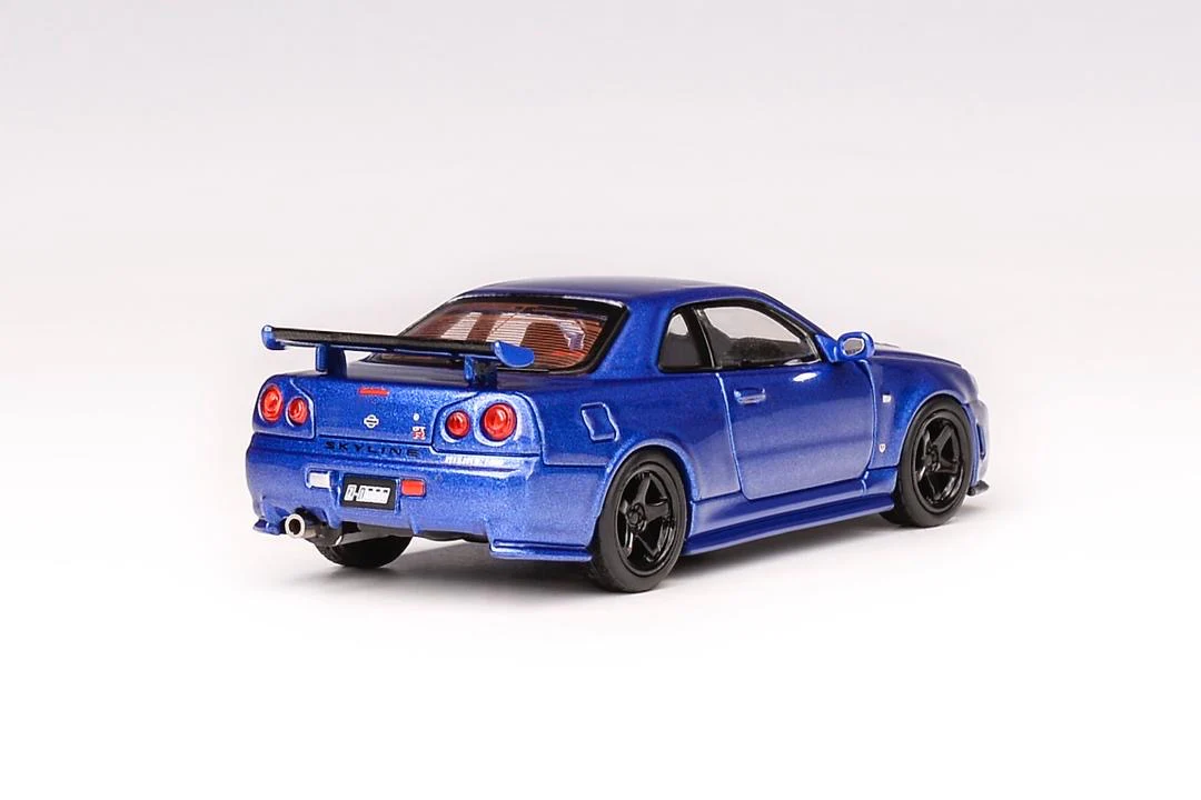 Motorhelix Nissan Skyline R34 GTR Z-Tune Bayside Blue - Image 4