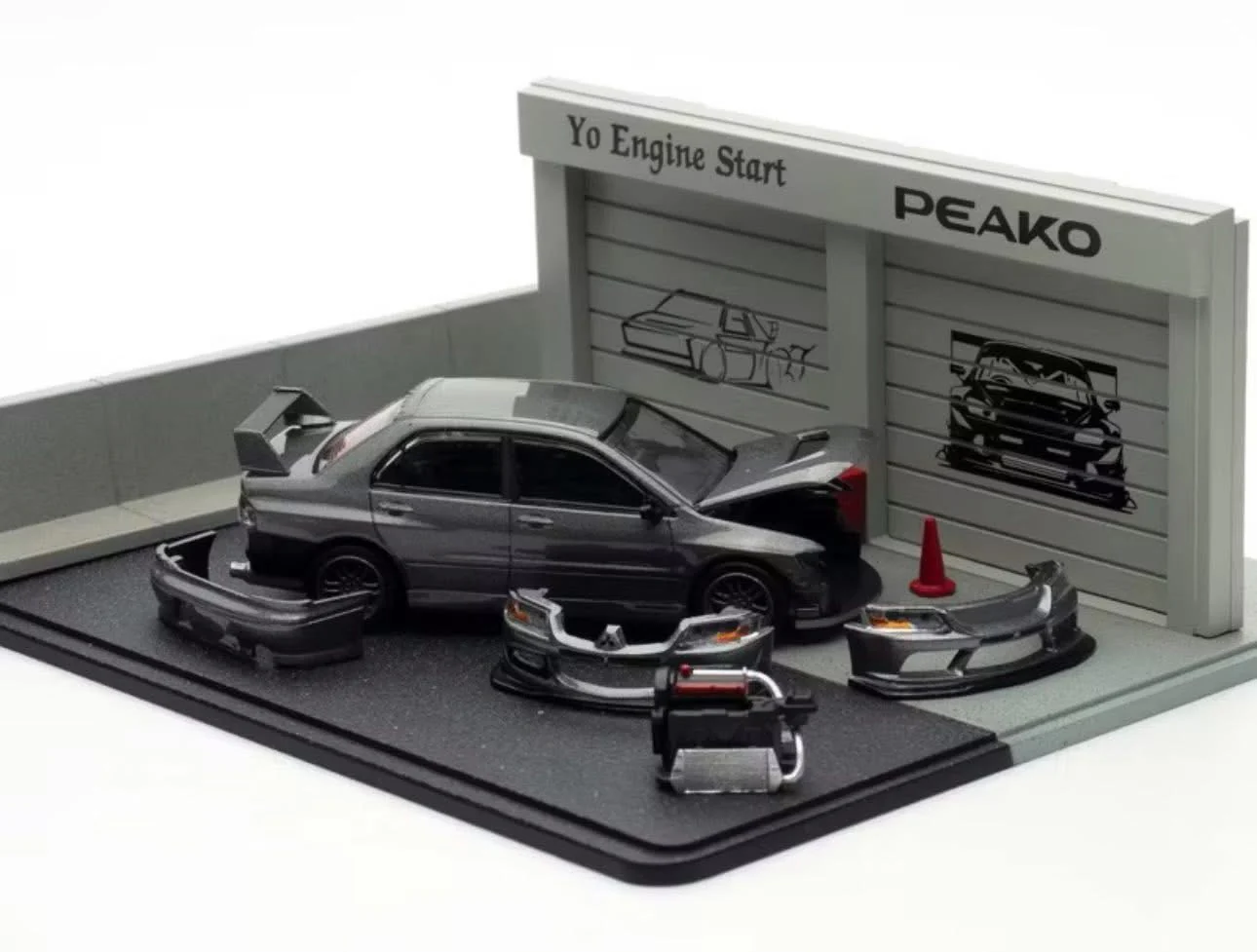 Peako64 TCMS Event Exclusive Mitsubishi Lancer Evolution MR VIII - Image 2