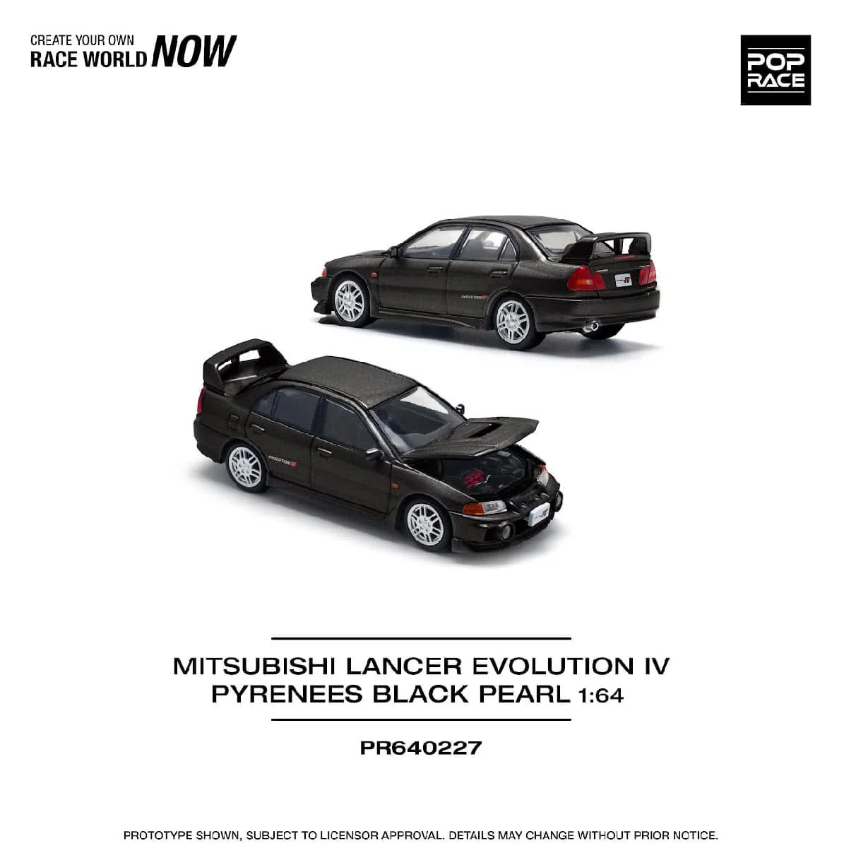 Pop Race Mitsubishi Lancer Evolution IV