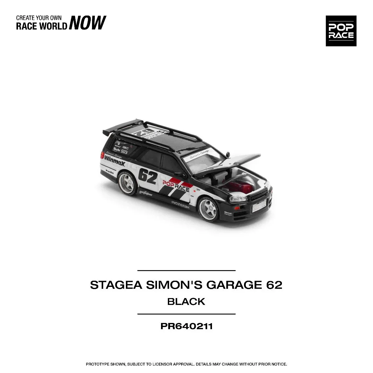 Pop Race Nissan Stagea R34