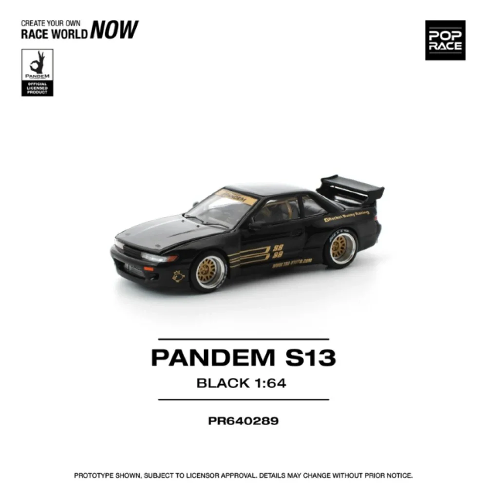 Pop Race Pandem Nissan S13 Black