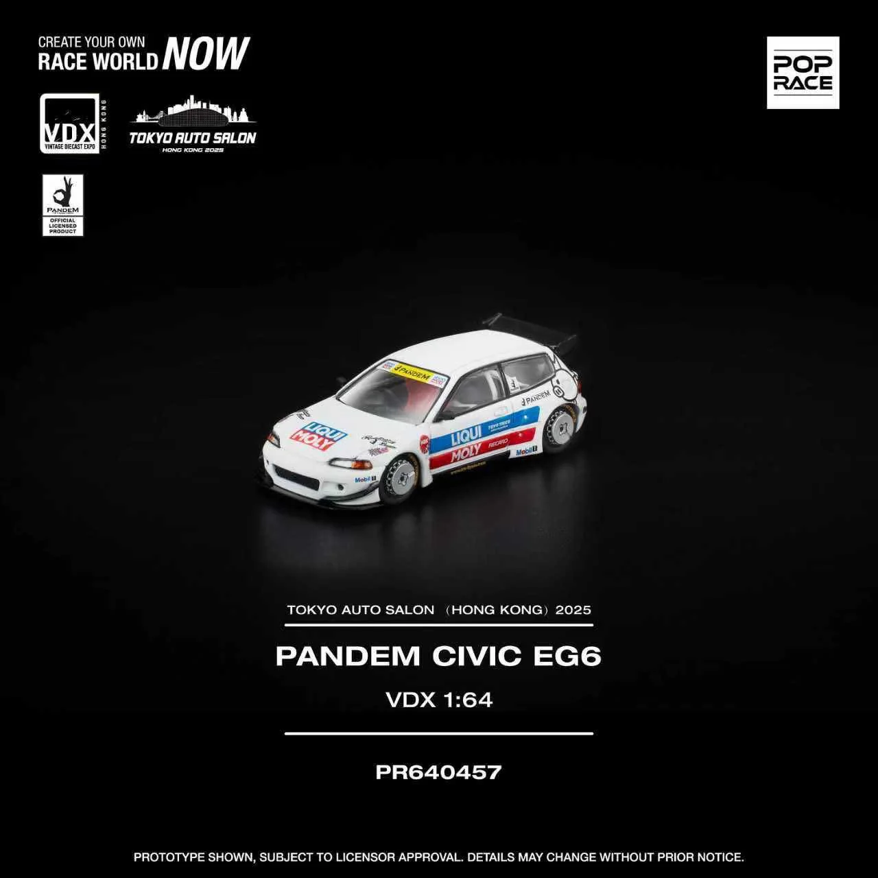 Pop Race Tokyo Auto Salon Exclusive Pandem Honda Civic EG6