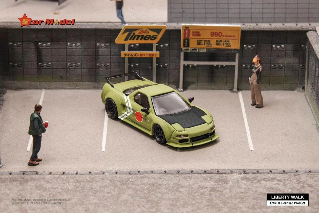 Star Model Honda NSX NA1 Matte Green - Image 2