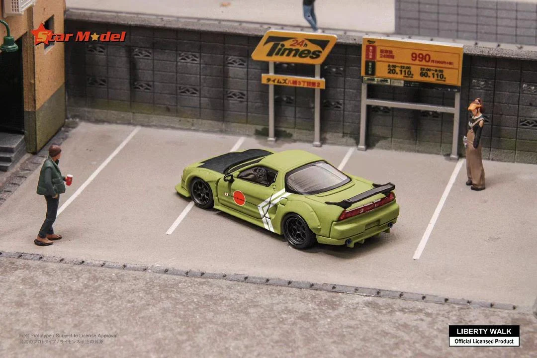 Star Model Honda NSX NA1 Matte Green - Image 3