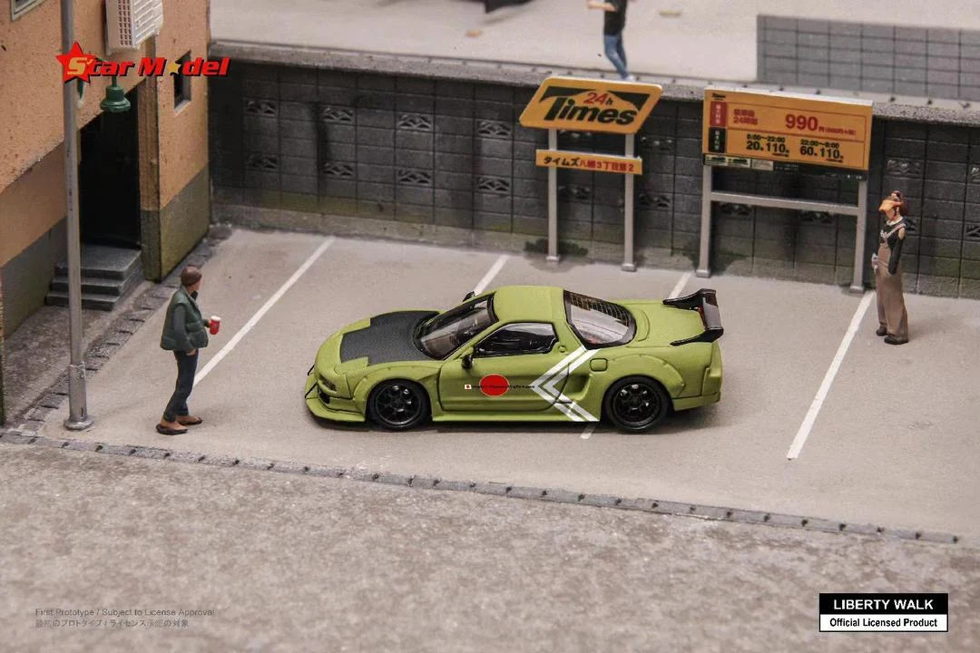 Star Model Honda NSX NA1 Matte Green - Image 4