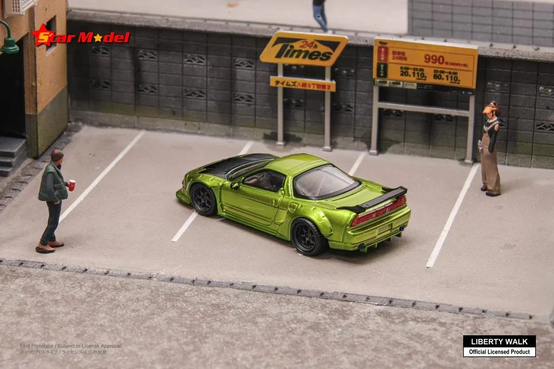 Star Model Honda NSX NA1 Metallic Green - Image 2