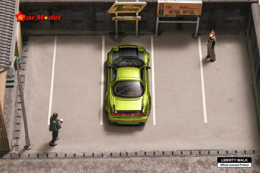 Star Model Honda NSX NA1 Metallic Green - Image 3