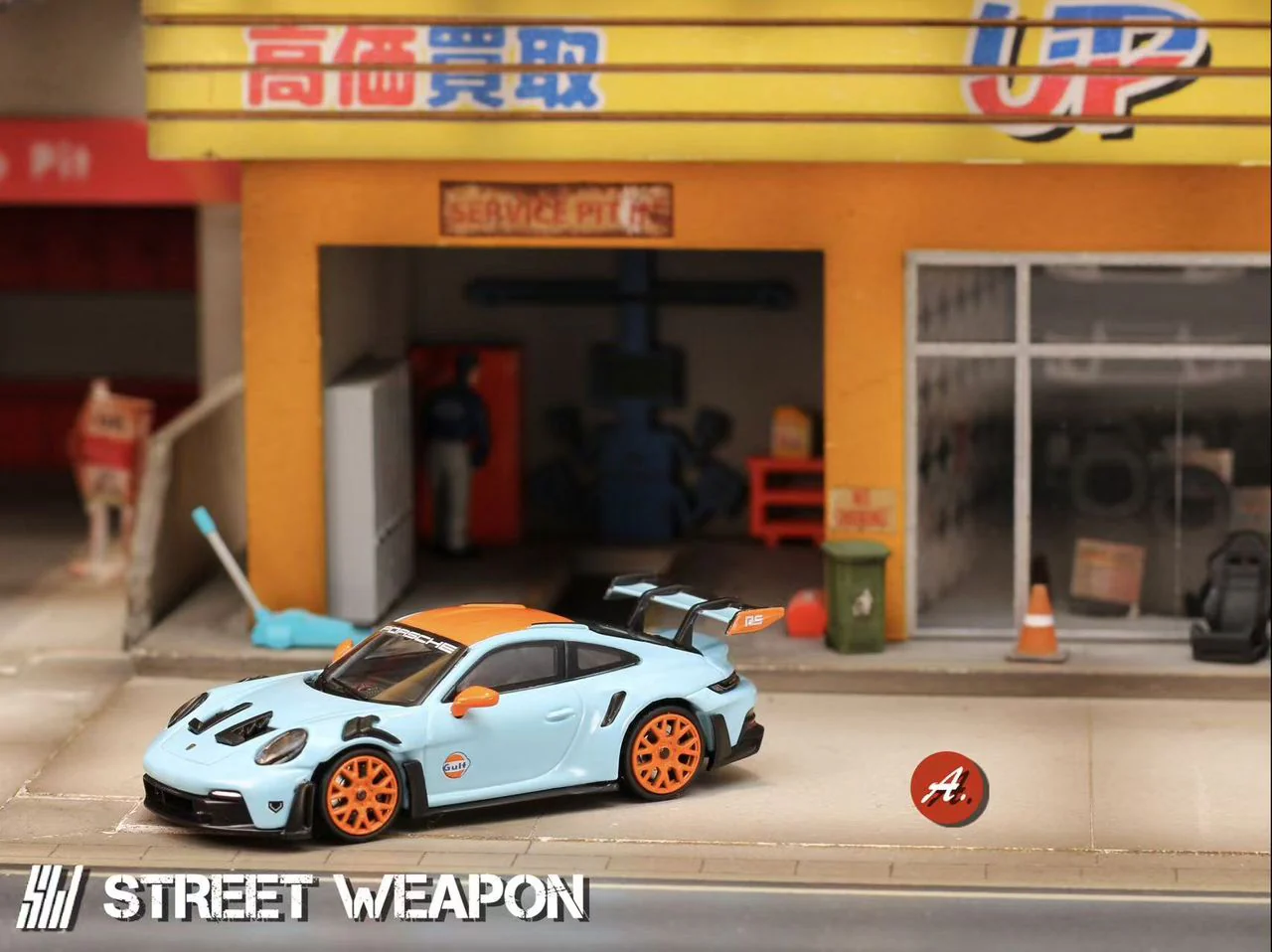 Street Warrior Gulf Porsche 992 GT3 RS - Image 2
