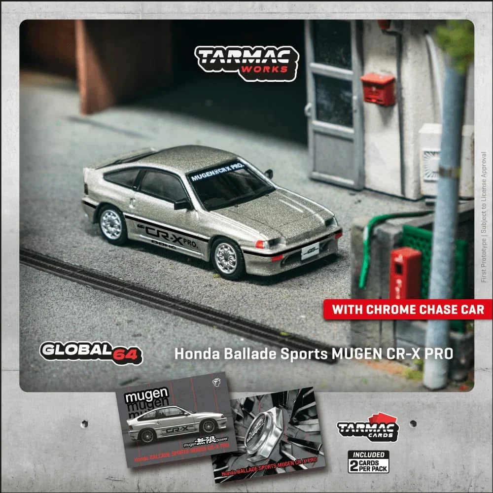 Tarmac Works Honda Ballade Sports Mugen CRX Pro