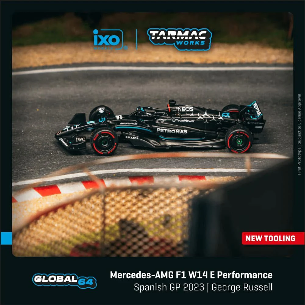 Tarmac Works Mercedes AMG F1 W14 E Performance George Russell