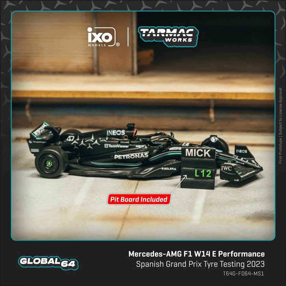 Tarmac Works Mercedes AMG F1 W14 E Performance Mick Shumacher