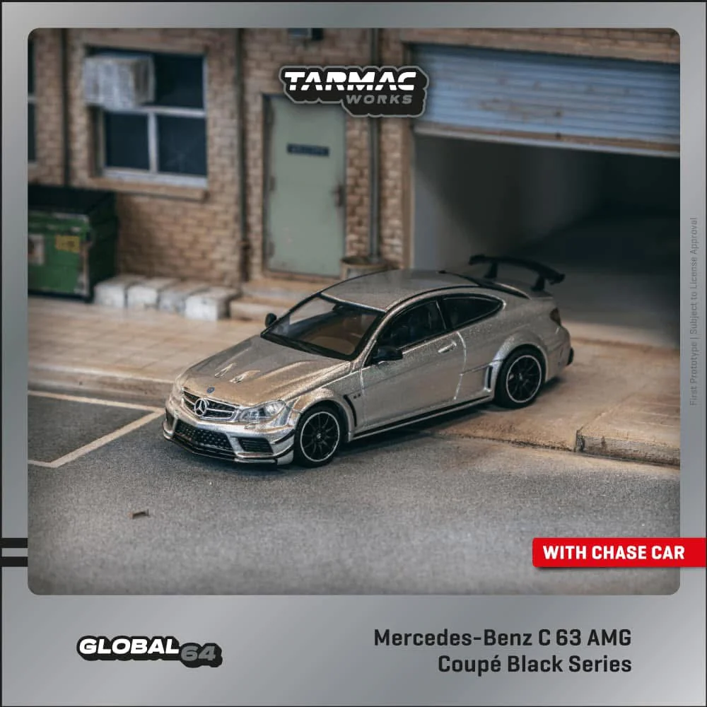 Tarmac Works Mercedes Benz C63 AMG Coupe Black Series
