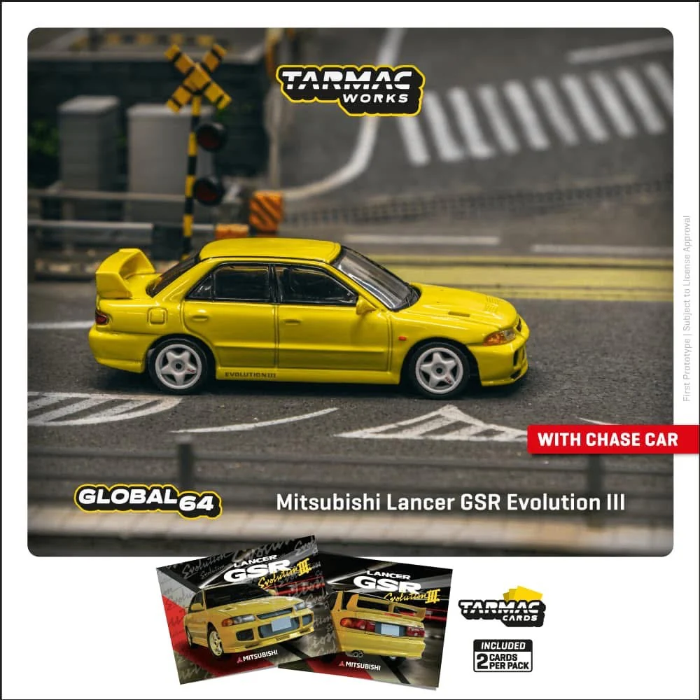Tarmac Works Mitsubishi Lancer GSR Evolution III