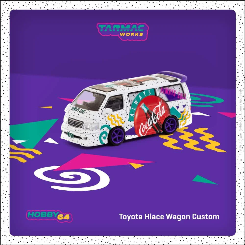 Tarmac Works Toyota Hiace Coca Cola Delivery Van