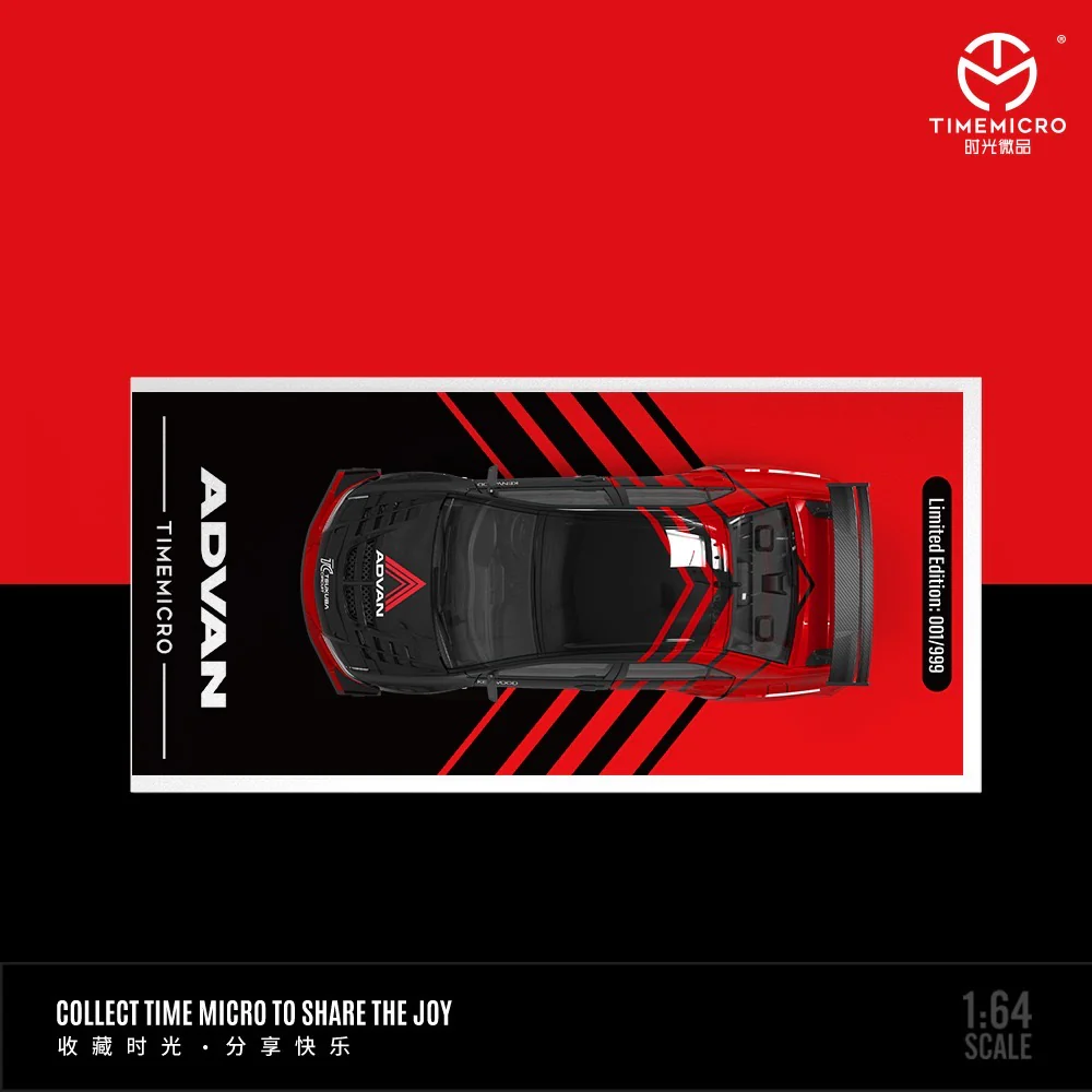 Time Micro Advan Mitsubishi Lancer Evolution 9 With Figure - Image 2
