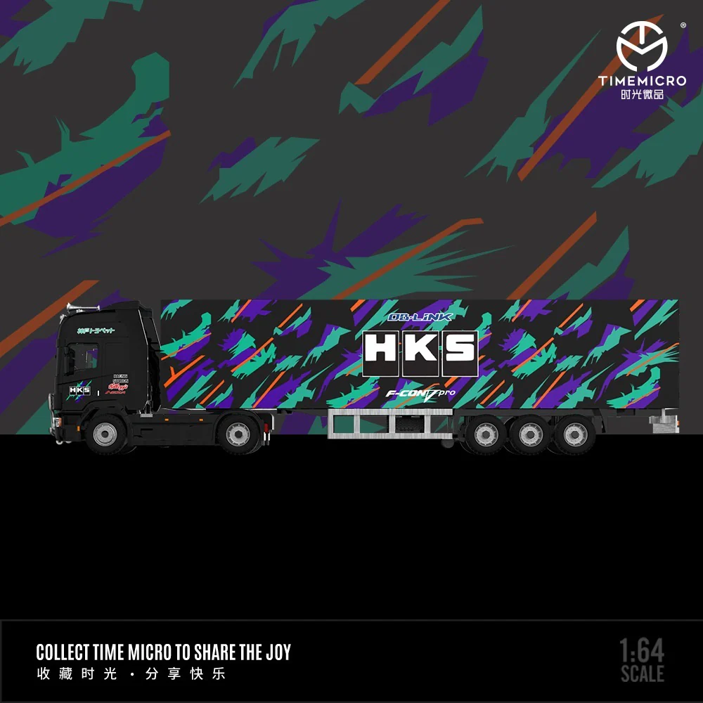 Time Micro HKS Full Set Scania Truck & BMW M4 & VW Beetle - Image 3