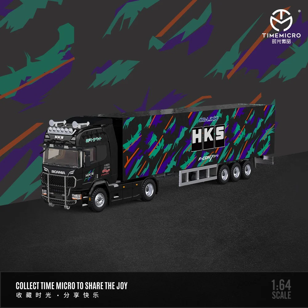 Time Micro HKS Full Set Scania Truck & BMW M4 & VW Beetle - Image 4