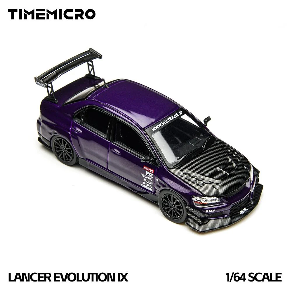 Time Micro Voltex Mitsubishi Lancer Evolution IX Purple - Image 2