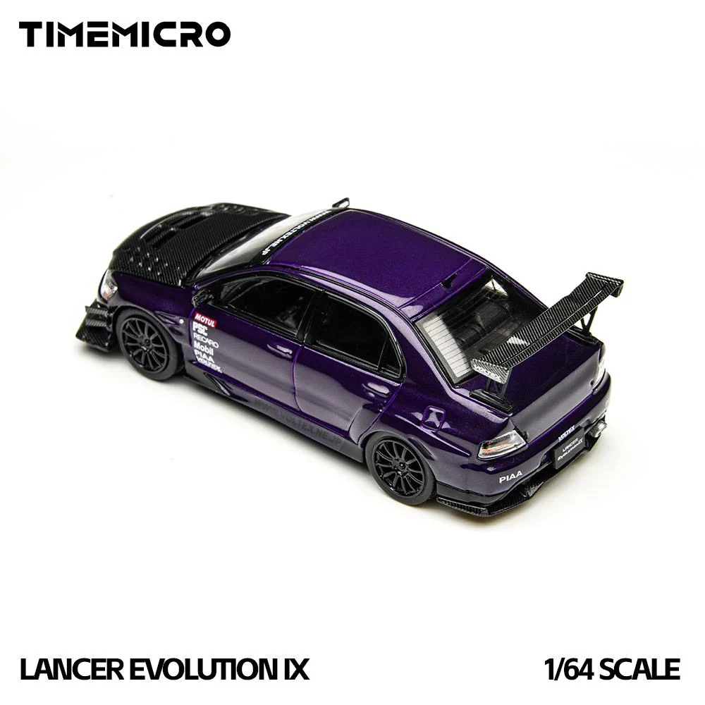 Time Micro Voltex Mitsubishi Lancer Evolution IX Purple - Image 3