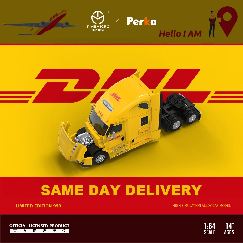 Time Micro x Perka Freightliner Truck & Trailer DHL - Image 3