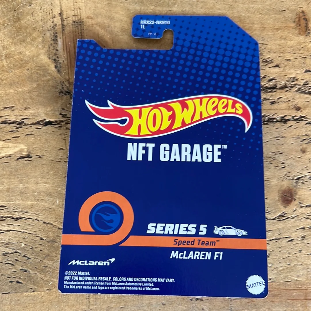 Hot Wheels NFT McLaren F1 - Image 7